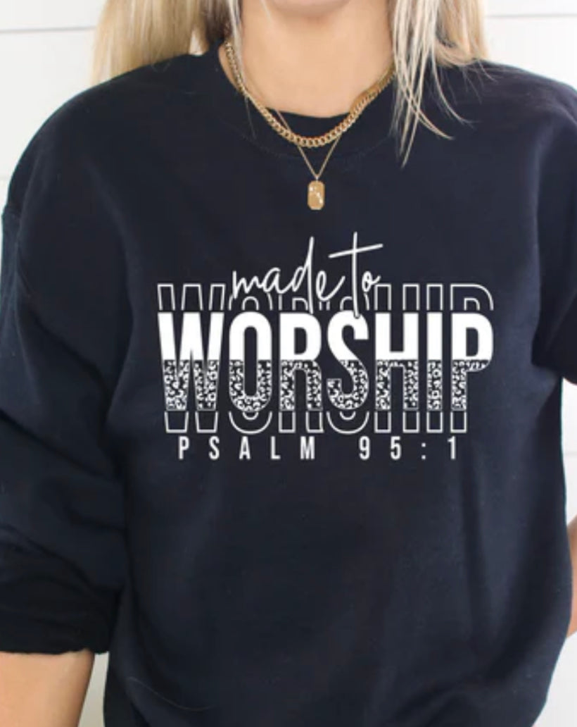 Made to Worship Screen Print Transfer