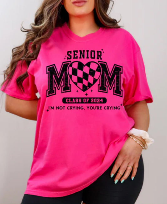 Senior Mom Class of 2024 Screen Print Transfer