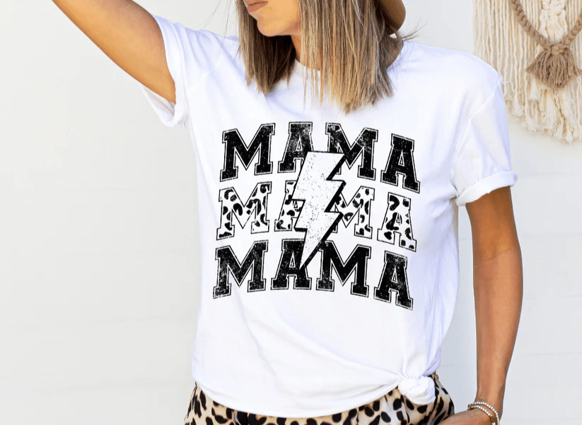 Mama Mama Mama Screen Print Transfer